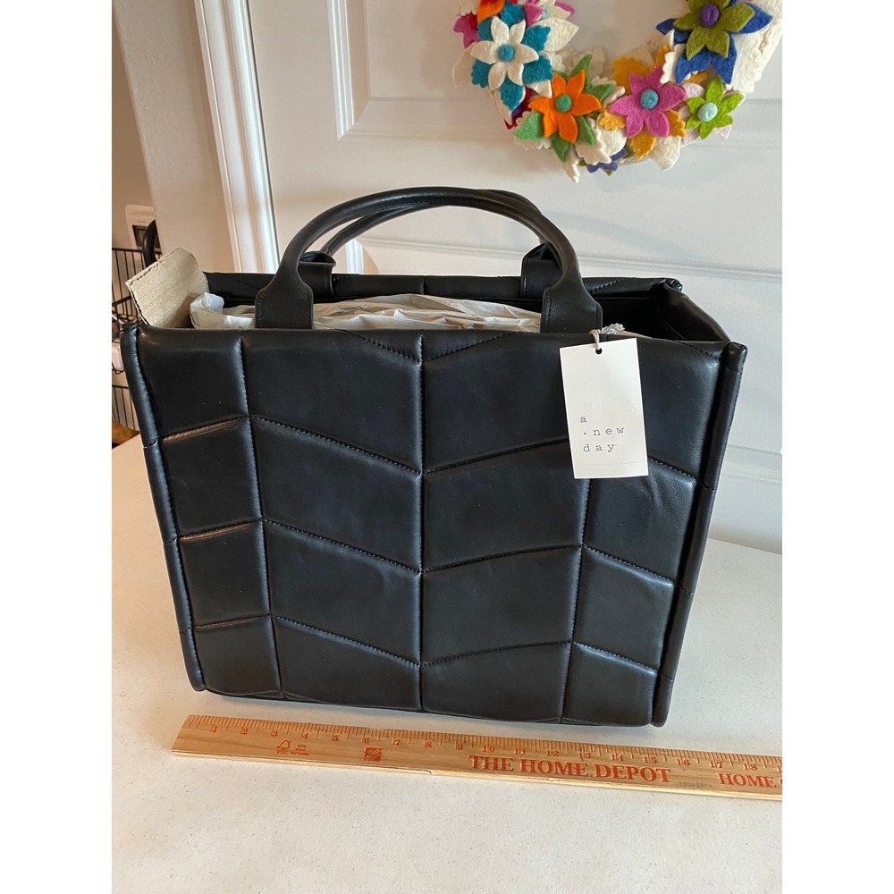A New Day large boxy Tote Handbag - Picture 1 of 6